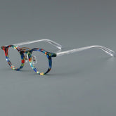 Ron Retro Round Acetate Glasses Frame Round Frames Southood Multicolor